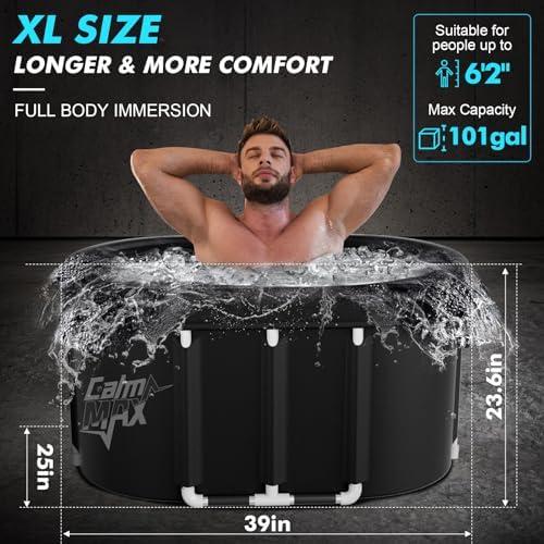 Chilling Out: Our Experience with the CalmMax Ice Bath Tub